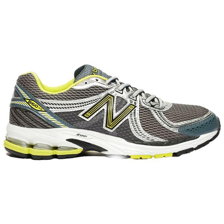 New Balance 860v2 Grey Yellow Unisex Sneakers ML860XE