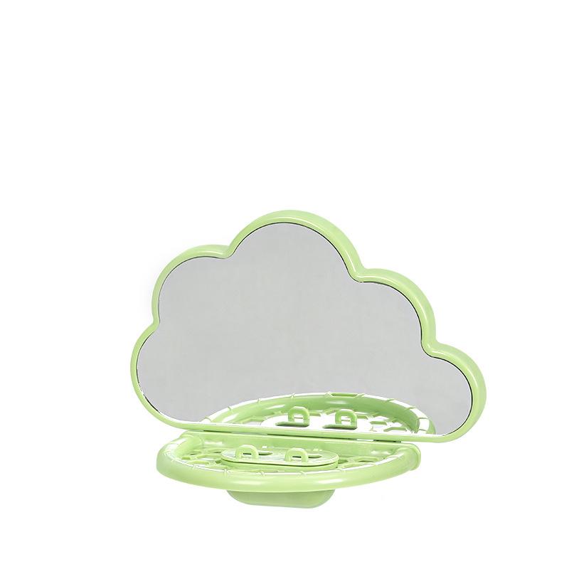 Vogelspiegel mit Sitzstange Langsamer Futterspender Vogelspielzeug gegen Langeweile Angst Vogelkäfig Zubehör Papageien zum Energieabbau Interaktives Spielzeug