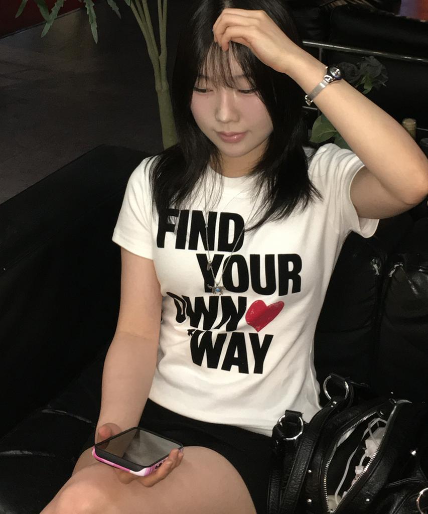 Eontaiteulseoul Untitled Wayfinder Crop Short Sleeve White