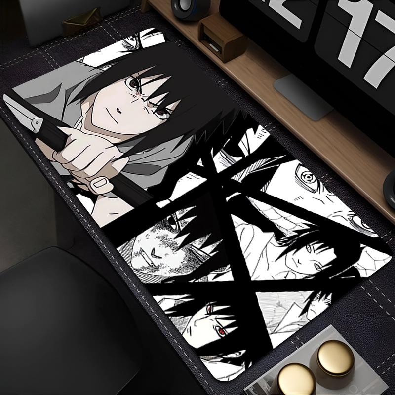 Large Mouse Pad Naruto Sasuke Office Computer Desk Mat Table Keyboard Pad Laptop Carpet Accessories Gaming xxl Mousepad
