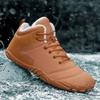 Herrestøvler 2024 Nye Vinter Hjemmesko Varme Herresko Vandtætte Skridsikre Plys Sneakers Mandlige tenis sko Støvler Herre Sneakers Vinter