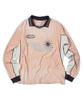 TRAVEL Spray Washed Colored Long Sleeve Peach Fuzz