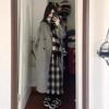 Women's Mid-Length Wool Coat - 2024 Autumn/Winter Hepburn Style, Loose Fit, Korean Design