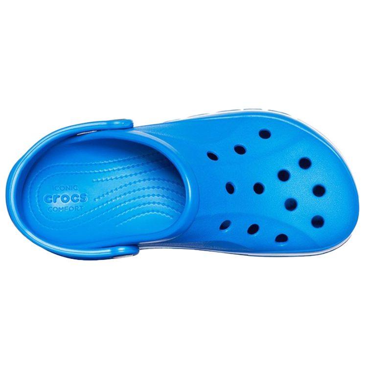 Crocs Bayaband Clog EVA Clogs Unisex Blau und Weiß Porzellanblau 205089-4JL