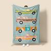 Home Decoration Plush Sofa Blanket Anime Animals Bedspread On the Bed Anime Fluffy Soft Blankets Thick Blanket for Winte