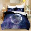 Football Three-Piece Bedding 3D Printing Sports Duvet Cover Bed Sheet Pillowcase Fixed