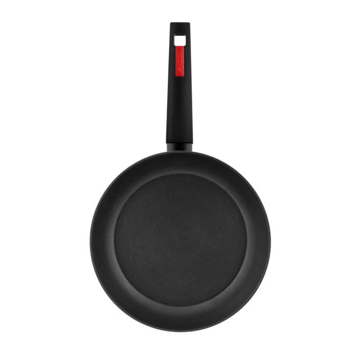 MONIX Sunset | Set aus 3 Pfannen 18-22-26 cm aus geschmiedetem Aluminium, antihaftbeschichtet, Bakelitgriff, für alle Herdarten einschließlich Induktion