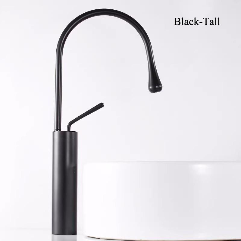 New Basin Faucet Single Lever 360 Rotation Spout Modern Brass Mixer Tap for Kitchen Bathroom Basin Water Sink Mixer Taps