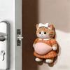 3D Shiba Inu Big Belly Sticker Cute Puppy Soft Silicone Sticker Cartoon Self-Adhesive Sticker Children'S Toy Birthday Gift