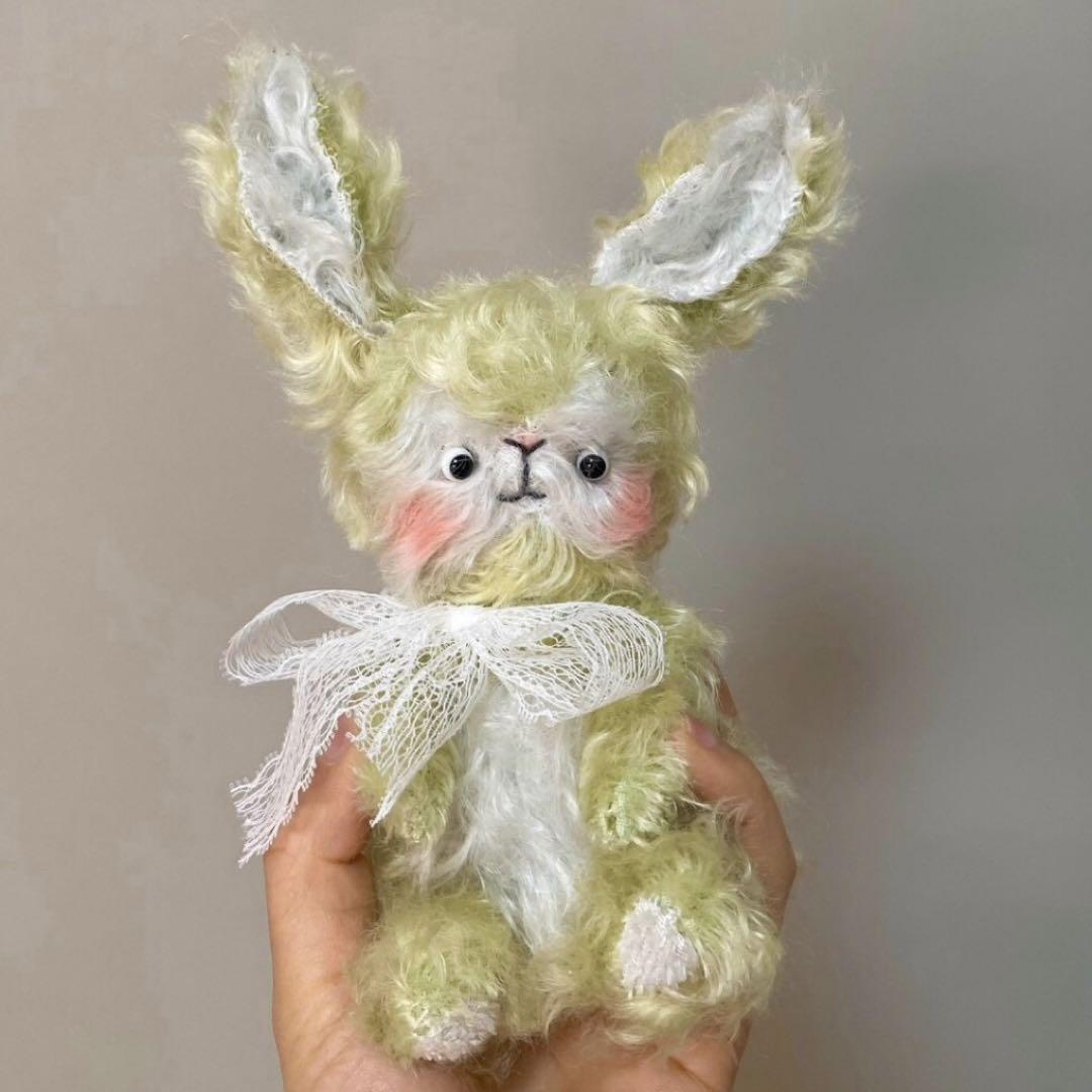 

[USED] Artist Bear Teddy Bear Rabbit Overseas Artist Rabbit Plush Toy