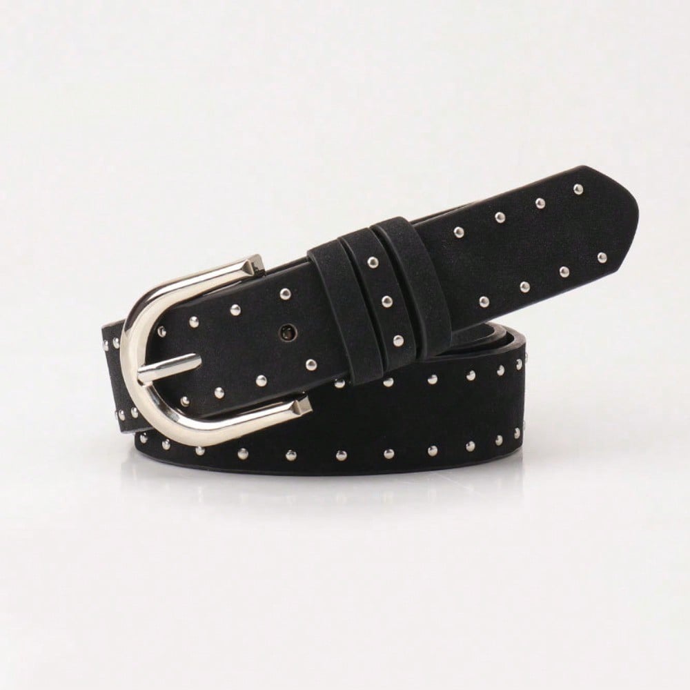 New Suede Belt Women's Western Style Women's Belt Trendy Personalized Pin Buckle Belt