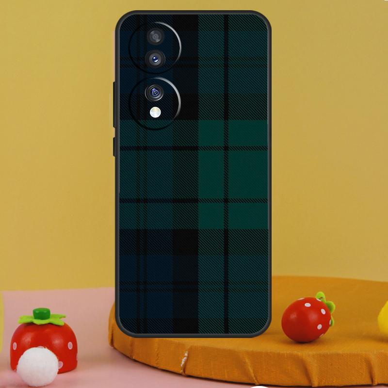 Fraser Clan Tartan Case For Honor 200 Magic 5 6 Pro X9c X9a X8a X7a X6a X7 X8 X9 X8b X9b 50 70 90 Lite Cover