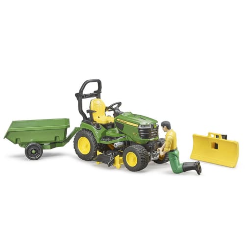 Bruder John Deere Lawn Mower (with figure) BR62104