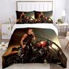 Rock star Johnny Hallyday Bedding Sets Comforter Quilt Bed Cover Duvet Cover Pillow Case 2/3 Pieces Sets Kids Adult Size Home
