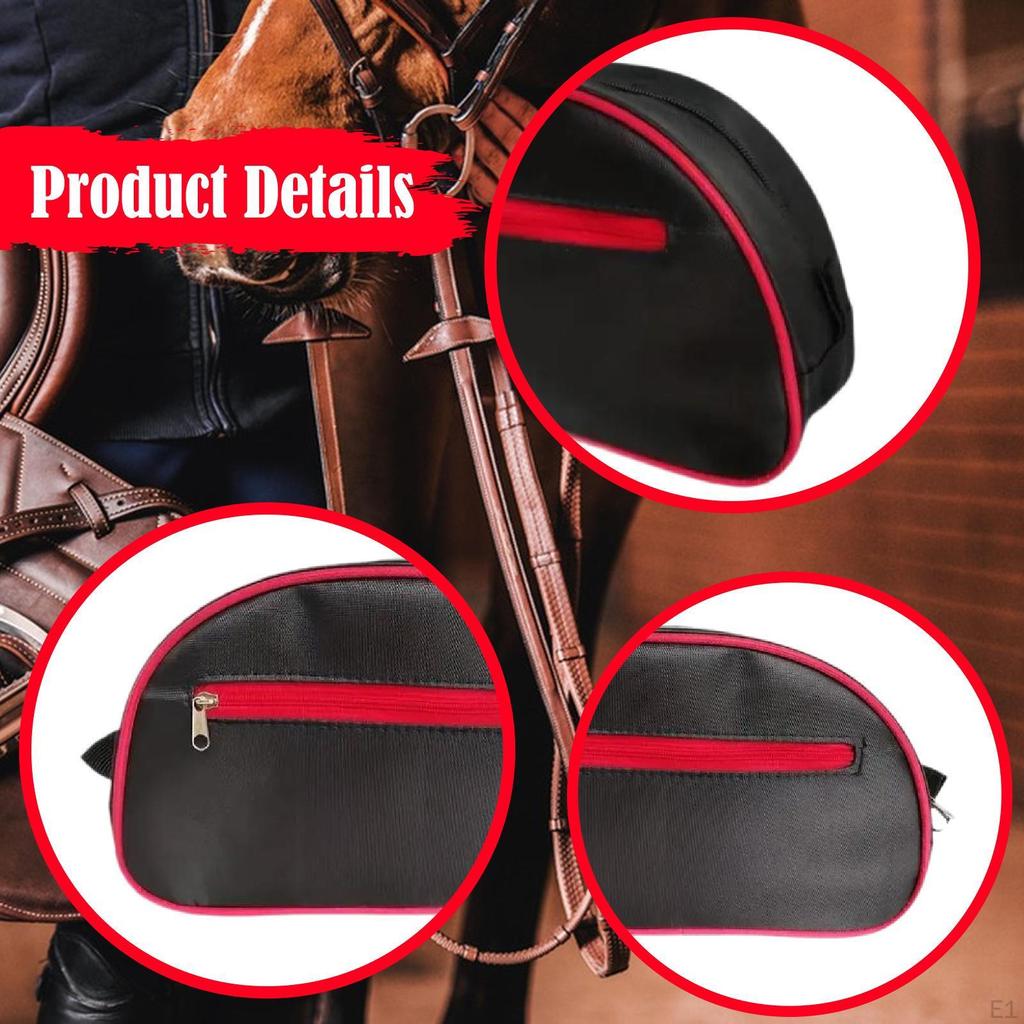 Horse Saddle Bag for Trail Riding Sack Practical Sports Equestrian Equipment Camping
