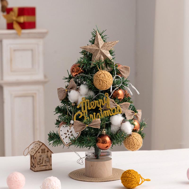 Flocked Pink Mini Christmas Tree Set - Includes Tree, Ornament, and Decoration for DIY. Perfect Gift for the Holidays!