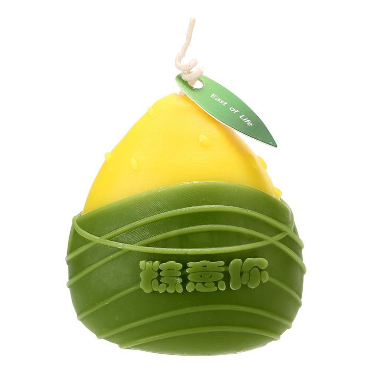 

Zongzi Aromatherapy Candle Dragon Boat Festival Gift Ornaments Ins Style Souvenirs Fragrance Candles Yellow, talented dumplings