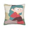 Cartoon Hildas Pillowcases  Funny Pillow Case For Sofa Couch Bed Living Room Square Pillow Cover
