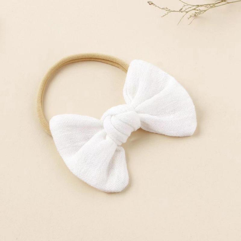 Set Cotton Baby Bows Headband Nylon Headbands Hair Bands for Children Girls Soft Hairband Toddler Newborn Hair Accessories