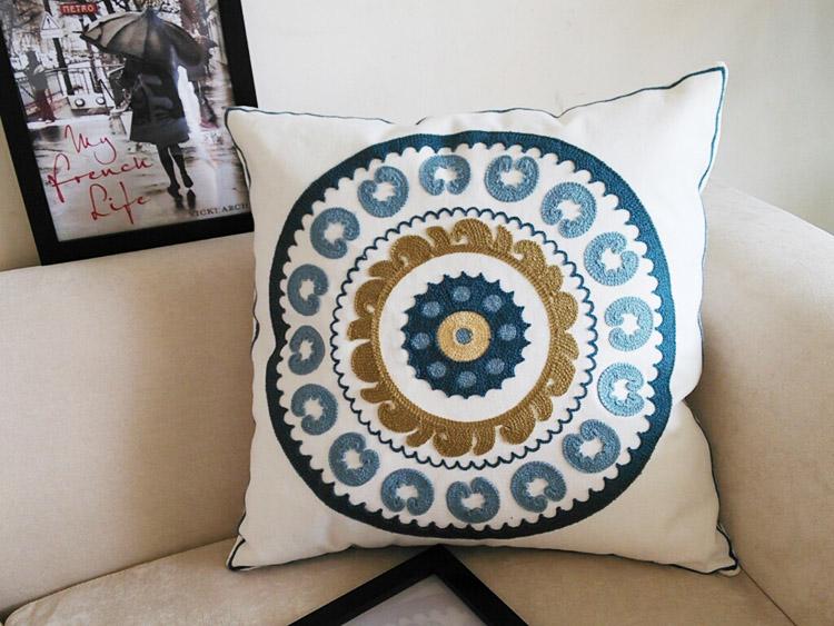 Stickerei Kissenbezug Kissen Heimdekoration Kissen Kissenbezug Sofa Dekokissen Dekoration Capa De Almofada Cojines Coussin