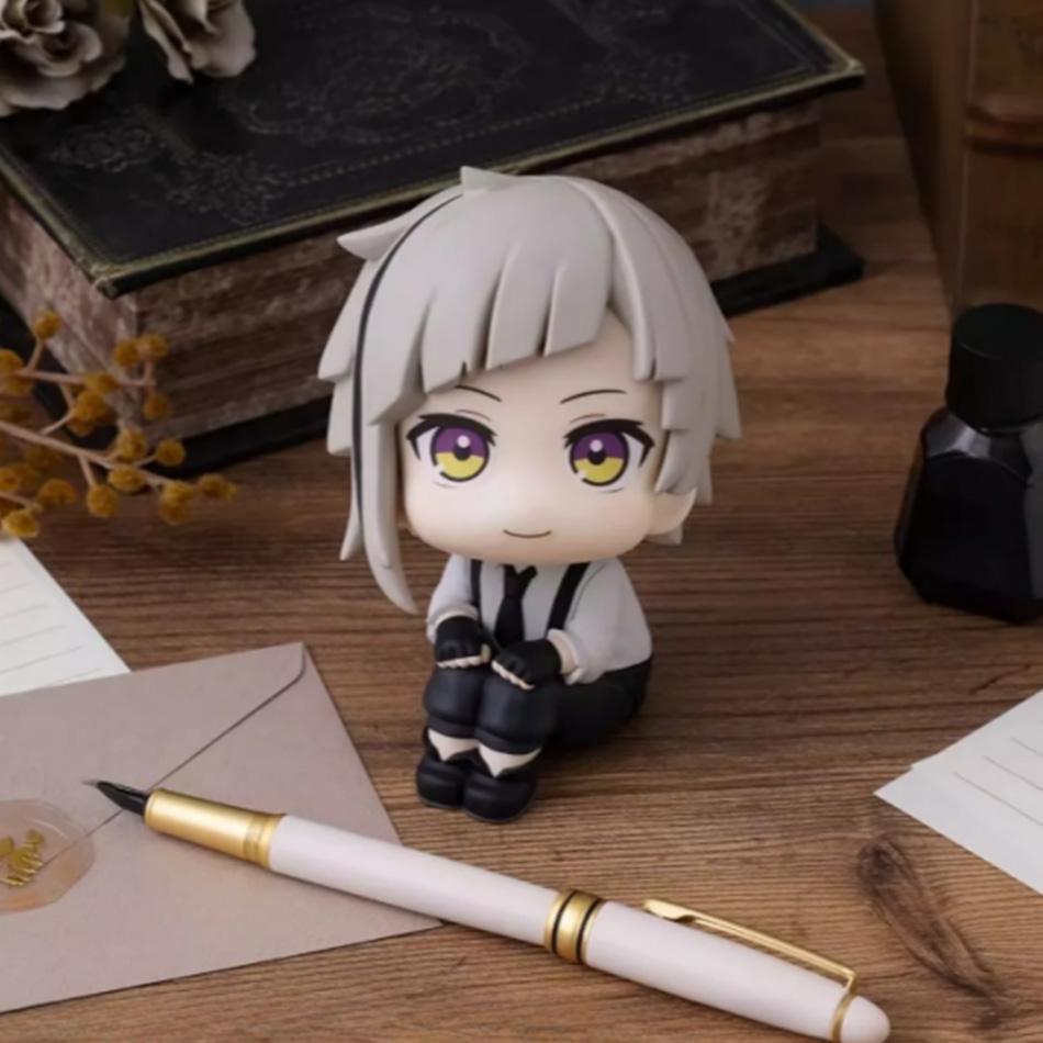 Figurină Originală MegaHouse LooK Up Bungou Stray Dogs Dazai Osamu Nakajima Atsushi Jucării Model Colecție PVC Păpușă Q Kwaii