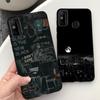 For Tecno Spark 6 Go Case KE5j KE5k Cute Astronaut Cat Night View Cover Liquid Silicone Phone Cases For Spark 6GO Bumper Fundas