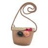 2024 Women's Mini Cartoon & Straw Flower Messenger Bags - Cute Beach Accessory