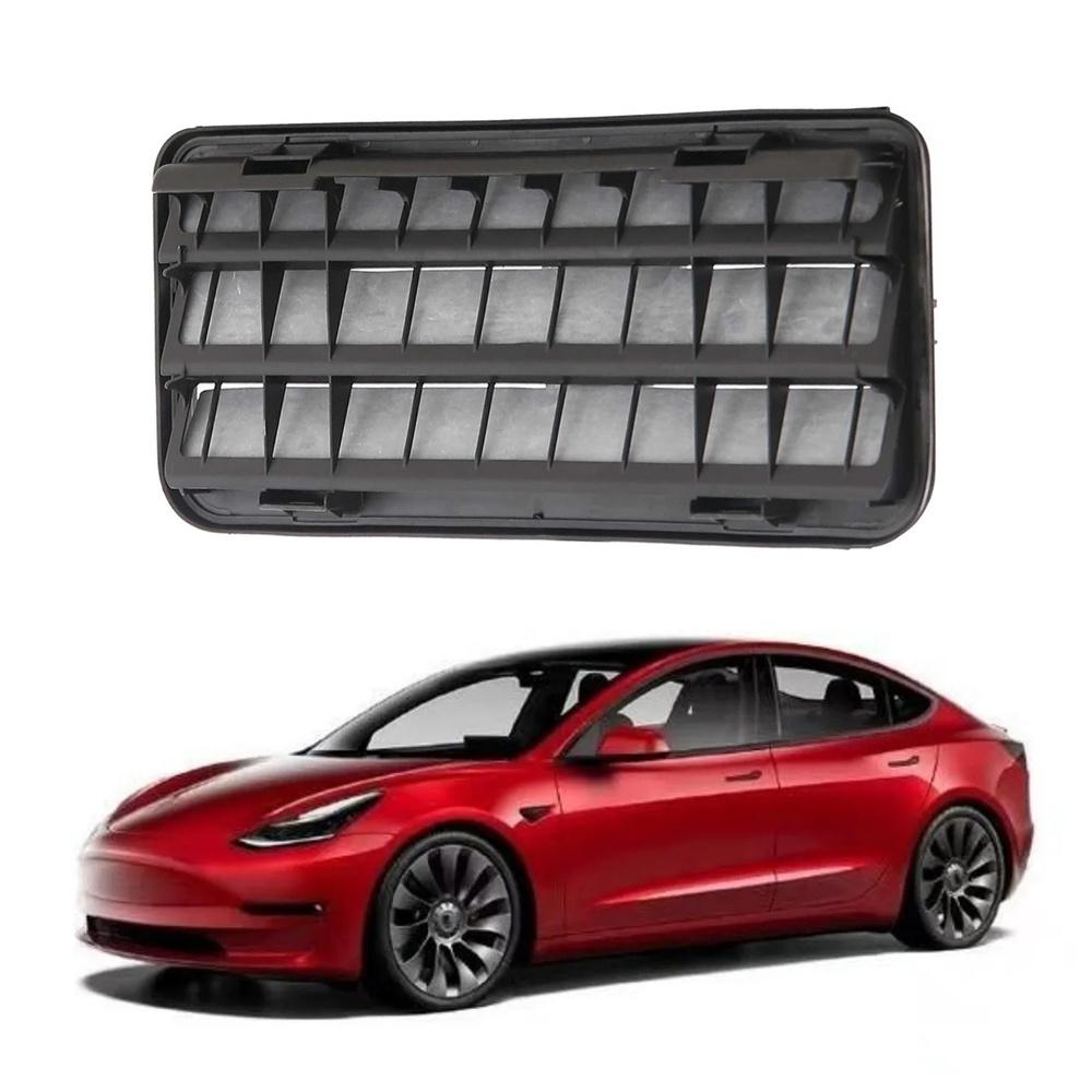 Air Extractor Cabin Vent Grille Black 1098751-00-C For Tesla Model 3/Y 2017-2023