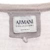 ARMANI made in Italy Long sleeve sweater 48 gray COLLEZIONI Knit Men's Used