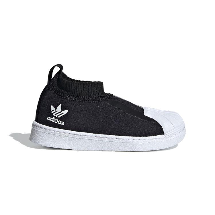adidas Originals Superstar Comfortable Lightweight Mid Top Toddler Shoes Black Infant And Toddler EG5725