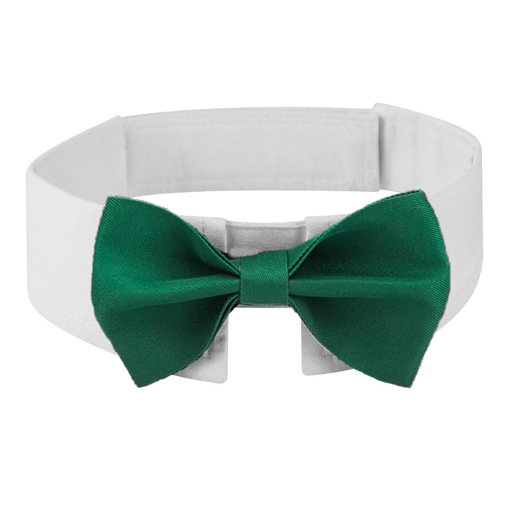 Stylish Adjustable Dog Bow Tie with Magic Sticker