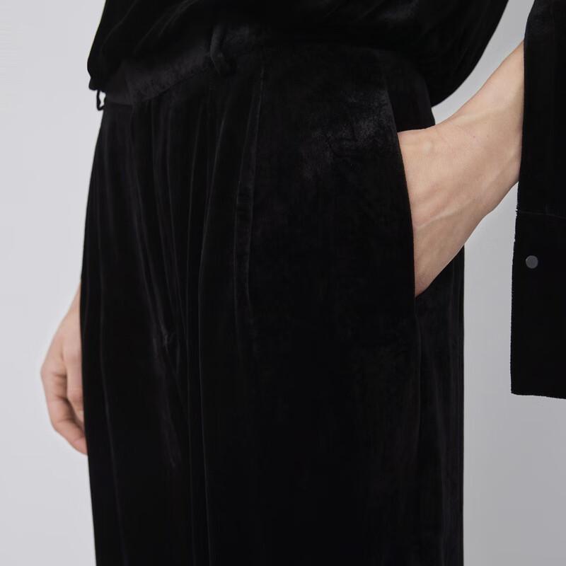 LESS 2023 Autumn Casual Commuter Loose Tapered Pants