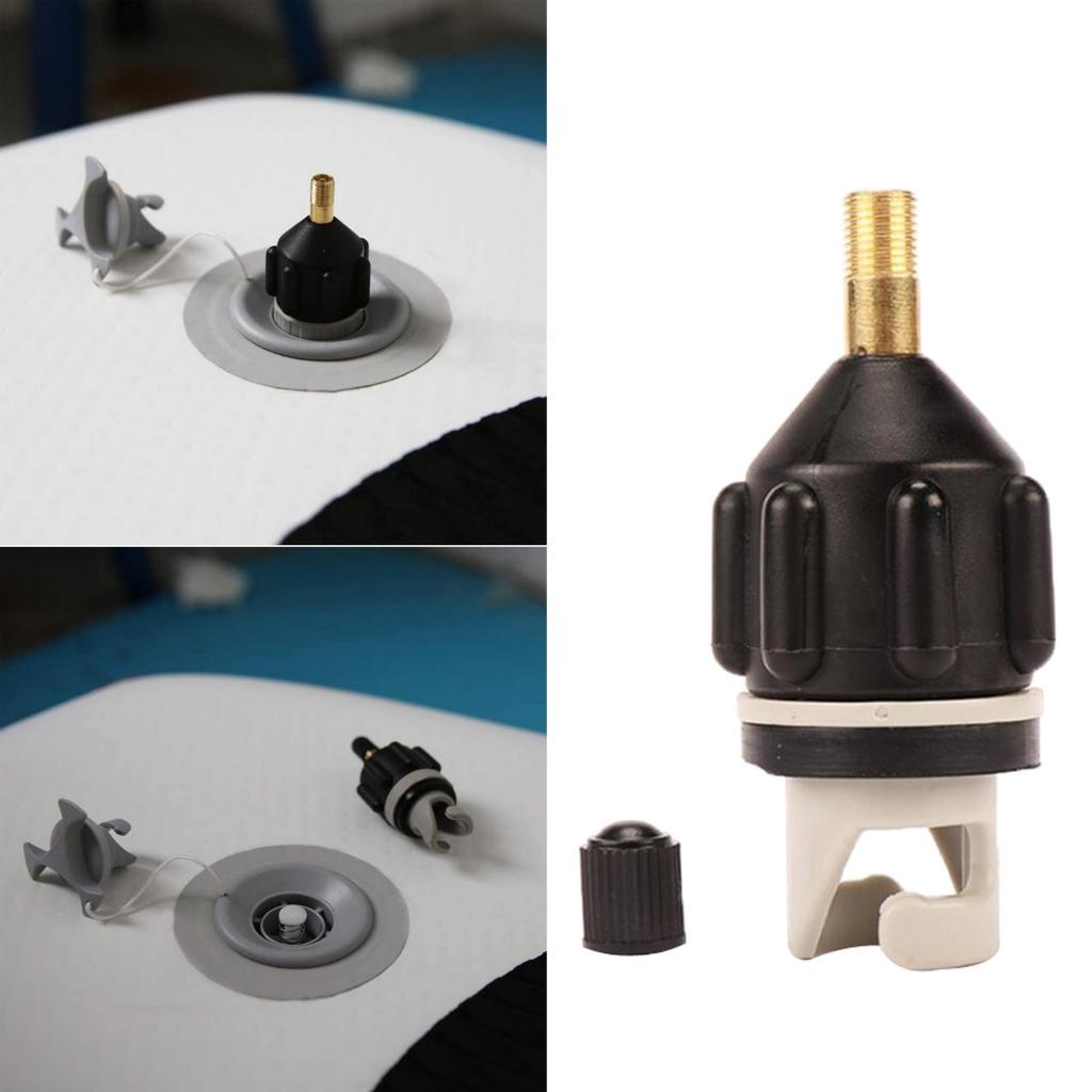 Inflatable Boat Pump Adaptor Air Pump Converter Air Valve Attachment Pump Converter Accessories Kayak Canoe Air Valve Adaptor