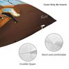 Greylvador Dali  Pillow Cases Greyhound Whippet Lurcher Dog Cushion Covers Novelty Zipper Decorative Pillowcover for Sofa