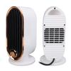Desktop Space Heater Office Indoor Small Quiet Portable Vertical Hot Cold Dual Use White