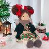 BlissfulPixie Waldorf Doll Cute Plush Toy for Perfect for Kids - Riley, Handmade, 30cm, Soft, Girls,