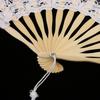 Deluxe Lace Folding Fan Chinese Style Hand Fan for Performance Prop Party Decoration and Elegant Event Gift