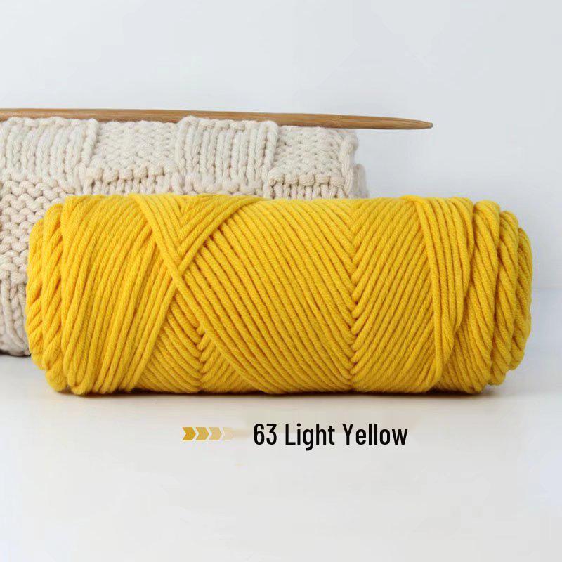 8-Strand Lover's Cotton Wool Yarn for Handmade Knitting: Soft DIY Scarf or Hat Acrylic Yarn