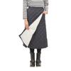 Onion Cross Quilted Wrap Skirt with Fleece 70cm Padded for Warmth In Winter Women's Lining, Length, (M-L, Navy)