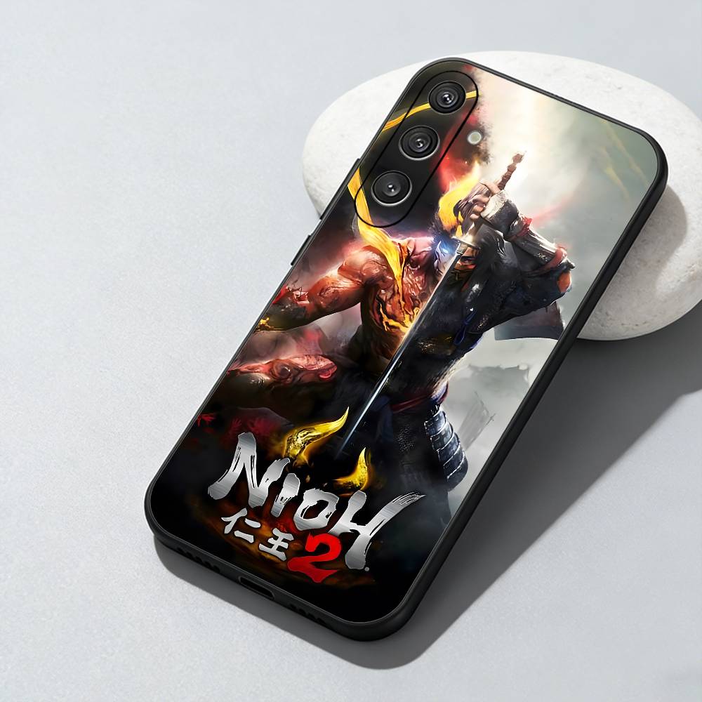 Game N-Nioh Pritend Phone Case For Samsung Galaxy A73,A72,A71,A70,A52,A51 Others Soft Black Cover