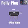 Bateria do roweru elektrycznego Super73 Blokada baterii Polly z kluczem / Części do roweru elektrycznego Blokada z kluczem do obudowy baterii Polly / Wtyczka zasilania Polly - Wyłącznik zasilania