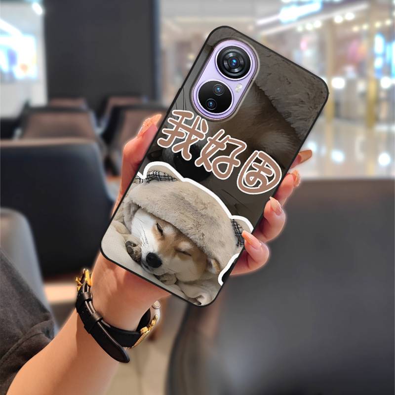 Handytasche Komplettschutz Handyhülle Für Blackview A200 Pro Rückseite Paar Cartoon Wasserdicht Stoßfest Staubdicht TPU