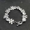 Men's Non-Fading Titanium Steel Skull Bracelet - Trendy Retro Fashion Accessory