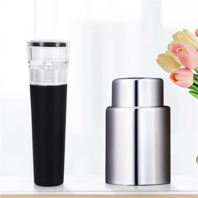 Premium Universal Vacuum Wine & Whiskey Bottle Stopper