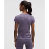 Lululemon Swiftly Tech Short Sleeve Shirt 2.0  Hip Length Grape Mist Grape Mist