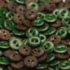 5Pcs Pure Natural Coconut Shell Buttons Pig Nose Shaped Diy Ledger Pendant Buttons Sweater Shirt Decorative Buttons