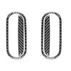 4Pcs Carbon Fiber Interior Door Handle Cover Trim For Mazda MX-5 Miata 2009-2015