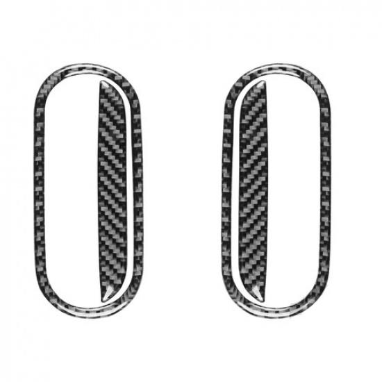 4Pcs Carbon Fiber Interior Door Handle Cover Trim For Mazda MX-5 Miata 2009-2015