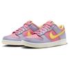 Nike Dunk Wildleder Sportlicher Komfort Langlebig Atmungsaktiv Low-Top Kinder-Sneaker Kinder-Sneaker Lila Pink DH9765-500