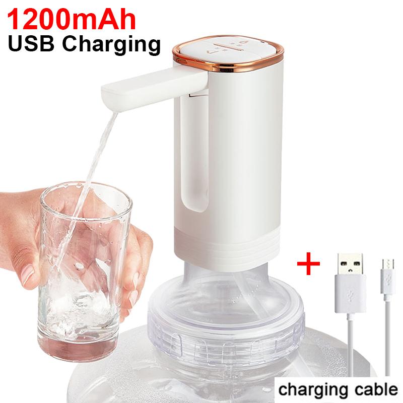 

Автоматический диспенсер для воды USB Перезаряжаемый Смарт 1200 мАч Складной Электрический Диспенсер для Питьевой Воды Насос Диспенсер для Бутыли с Водой